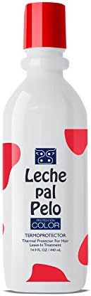 Leche Pal Pelo Colored Hair; Thermal Protectant Treatment With Natural Quinoa, Provitamin B5, Rice Protein And Aloe Vera - 14.9 Ounces. Tratamiento Termoprotector Para Cabellos Tenidos