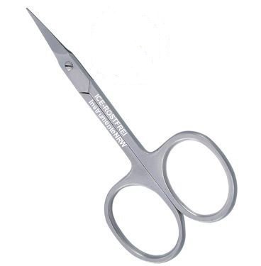 Feine Nagelhautschere mit gerader Schnittfläche aus Edelstahl