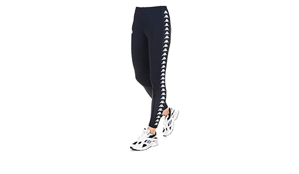 Kappa Leggings Donna 304I750901 Poliestere Blu : Amazon.it: Abbigliamento
