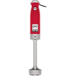 Kenwood Mixeur Plongeant kMix hdx750rd, rouge, 800 W, presse-purée, nouvelle série, Triblade Système