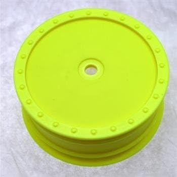 De Racing DER-BB-LFY Borrego Buggy Wheels TLR 22 Front Yellow, DER-BB-LFY