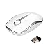 Produktbild Kabellose Maus, mamum 2,4 GHz Beetle Wireless USB Optional Maus LED für Laptop/Desktop/PC Geschenk rot/grün/Remasuri/Gold Einheitsgröße silberfarben
