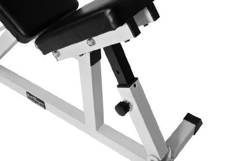 Supreme Hantelbank / Schrägbank – verstellbare Universalbank ca. 135cm lang / 57cm breit / 47,5cm hoch BCA-55 - 6