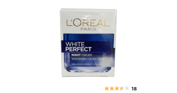 manfaat loreal white perfect night cream