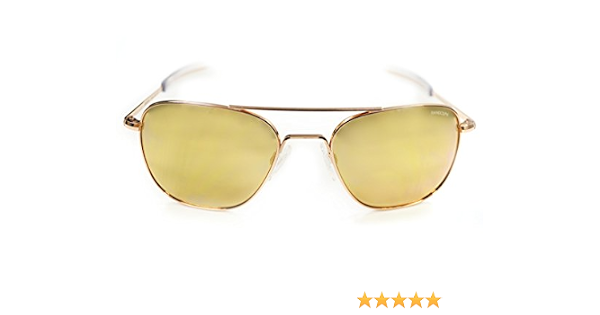 Randolph Engineering - Occhiali da sole Aviator in oro rosa, non  polarizzati, 55 mm, colore: oro rosa, oro rosa : Amazon.it: Abbigliamento