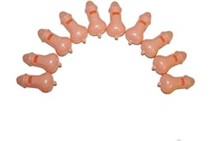 COOLMP Lot de 3 - Lot de 12 sifflets Zizi 6cm