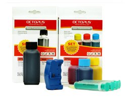 Chip Resetter (non-OEM) for T1281, T1291 with 2 Ink Refill Kits for (non-OEM) Epson