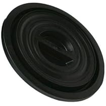 Coperchio Per Bidone Immondizia 50 Lt - PVC Sovrapponibile, Nero, Antiodore, Anti-Animali - Foto 10