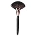 Large Fan Goat Pro Makeup Blush Hair Face Powder Foundation Brush Make Up Tool (Black)