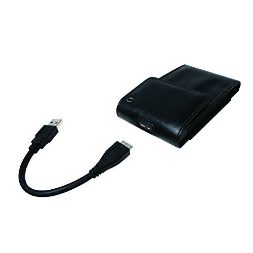 LogiLink USB 3.0 6,4 cm (2,5 Zoll) SSD/HDD Gehäuse, Leder-Design - 3