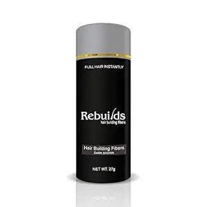 Rebuilds Hair Building Fibers, Dark Brown, 27 grams