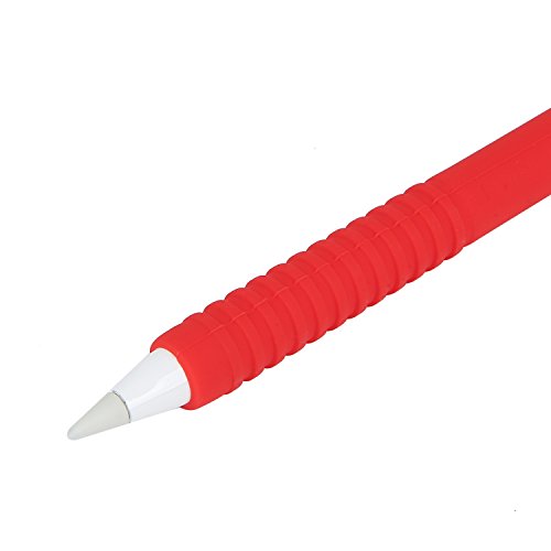Jiajun Pencil Schutzhülle Huelle Sleeve für 9.7 and 12.9 Inch iPad Pro Apple Pencil Rot - 5