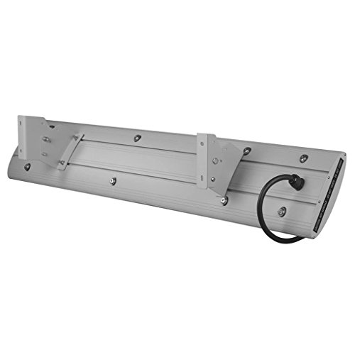 Eurom Terrassenheiztrahler mit Fernbedienung Heizstrahler Dunkelstrahler Heatpanel 1800 Blacklight IPX4, Schwarz, 1800 Watt - 8