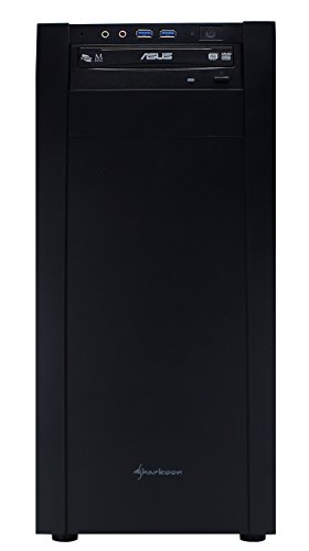 SNOGARD RYZEN Gamer PC | AMD Ryzen 5 1400 4x 3400MHz | 6GB Nvidia Geforce GTX1060 OC | 8GB DDR4 RAM | 240GB SSD | CD/DVD-Rewriter | Gaming Desktop Computer - 5