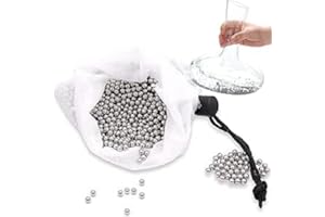 1200 Panngu koraliki do czyszczenia, koraliki do czyszczenia stali wielokrotnego użytku do karafki, butelek wina i innych przedmiotów szklanych