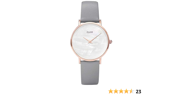 Cluse Orologio Analogico Quarzo da Donna con Cinturino in Pelle CL30049 :  Amazon.it: Orologi