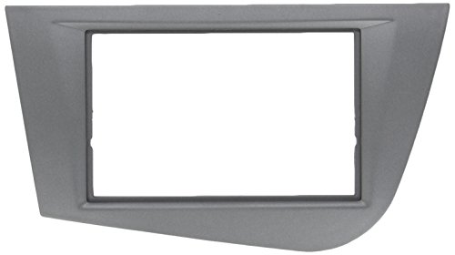 Autokit 44STL05A - Carátula Doble DIN para Seat Leon 2005, Antracita