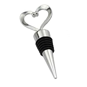 Laileya Cute Heart Shape Wine Bottle Beer bottle cork Stopper Stopper Zinc Alloy Kitchen Bar Tools Bottle Cork Stopper Party Decoration