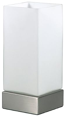 Ranex 6000.147 Lampe Touch E14 40 W Verre Dépoli et Inox