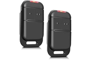 SUOXIOM 2PCS 1841026 Telecommande Portail, 433.42Mhz Télécommande pour Portail Automatisé, 2 Canaux Télécommande Portail Remplace pour télécommande Ktis-2/ NS 2-RTS 2401539