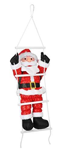 Haushalt International Babbo Natale ca. 60 cm su Scala