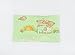 Pram, cot, crib PILLOWCASE approx. 25x35cm, nursery bedding, toddler, baby (pattern: bears in heaven_lightgreen)