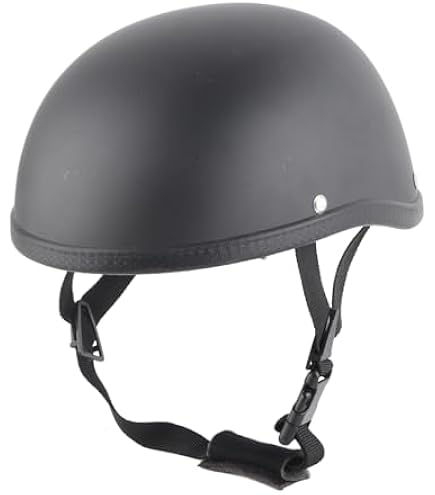 Casco Moto Mezzo Guscio Vintage - Leggero, Omologato DOT/ECE, Per Cruiser E Scooter, Taglie S-XXL