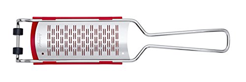 Triangle 50 152 13 03 Reibe 2-Wege mit Fänger Reibe, Edelstahl, Silber, 32 x 6,5 x 2,5 cm