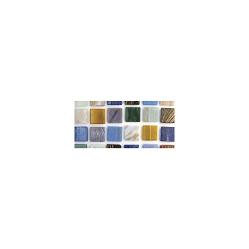 RAYHER 1453449 Mosaiksteine ArtDecor Deluxe, 2 cm, Eimer circa 160 Stück / 500 g, gemischt - 3