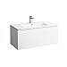 Produktbild Laufen Waschtisch PRO S mit Unterbau 1 Lade 600x500 weiß/weiß glänzend, 8609614641041