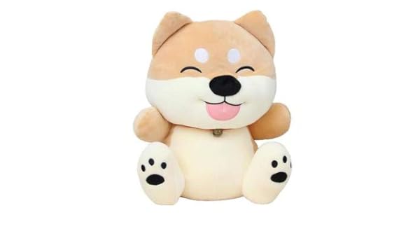 Fkhjk Shiba Inu Plush Toy Akita Dog Sleeping Pillow 25cm Amazon