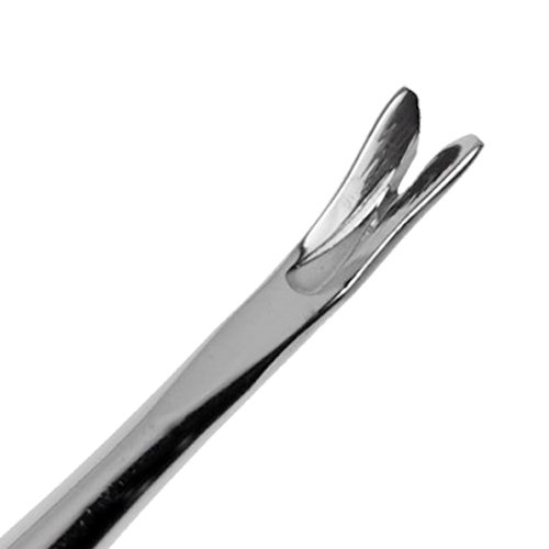 Nagelhautentferner – Nagelhautmesser mit V-Klinge – Edelstahl - 3