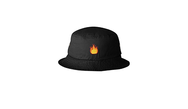 One Size Black Adult Fire Emoji 