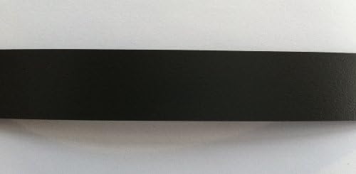 Black Textured 22mm Iron-on Melamine Edging from Hardwoodwaresales: 50 Metres