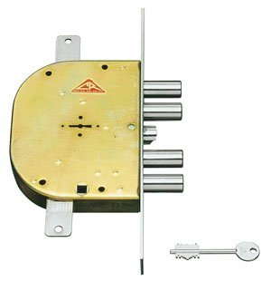 Cr Serrature 2151/28 Serratura per Porte Blindate, da Infilare, 60 mm