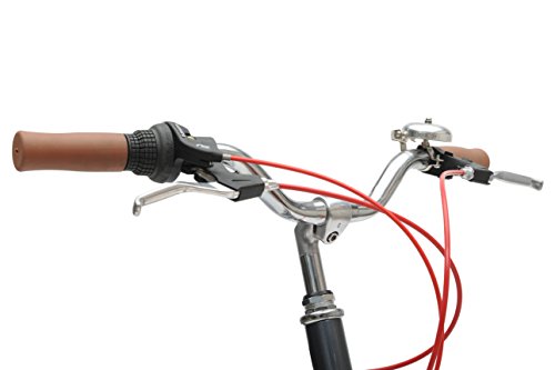 Critical Cycles 2392 Beaumont-7 City-Pendlerrad mit sieben Gängen für Herren – Chrom, 50 cm/Small - 3