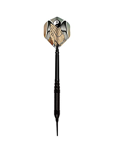 Preisvergleich Produktbild Kings Dart Softdartpfeil "Praying Hands" Black Softdart