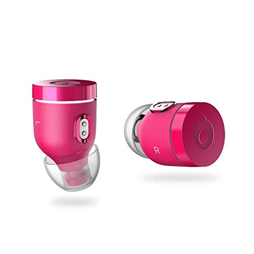 Preisvergleich Produktbild Air by crazybaby (Nano) Wireless Bluetooth Kopfhörer in Ear mit Ladekapsel, Bluetooth 5.0, mit anhaltender Akkulaufzeit für Den Ganzen Tag und Mikrofon, Pink