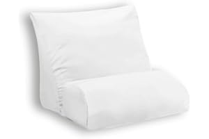 Dreamolino Flip Pillow Kissen | weiß | 10 in 1 Kissen | ideal für leicht erhöhtes Schlafen | Bauch- und Seitenschläfer | Rückenstütze, Beinruhekissen und Lesestütze | das Original aus dem TV