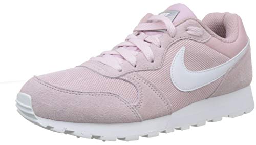 Nike MD Runner 2, Zapatillas de Running Mujer, Multicolor (Plum Chalk/White 500), 37.5 EU
