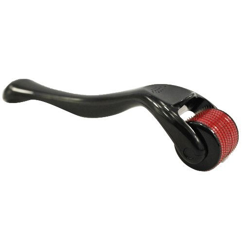 EZGO Derma Roller Professional 540 Microneedles 0.5mm Titanium Needle Roller for Body,Face, Under Eye Scar Aging/Wrinkles Pregnancy Lines Treatment Skin Acne Pimple Light Scar