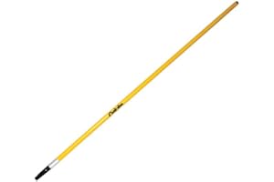 La zappa Mango de repuesto ultraligero y antidesgaste de fibra de vidrio para rastrillo y escoba con rosca de 150 cm