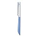 RUIMIO 5pcs Eyebrow Trimmer Razor Facial Shaver Hair Remover For Ladies (Blue)