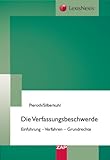Image de Die Verfassungsbeschwerde: Einführung - Verfahren - Grundrechte