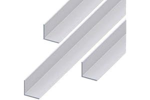 CHARM FOOT Aluminium Winkel Aluwinkel Walzblankes Aluprofil Winkelprofil (50x50x2 mm - 2000 mm)