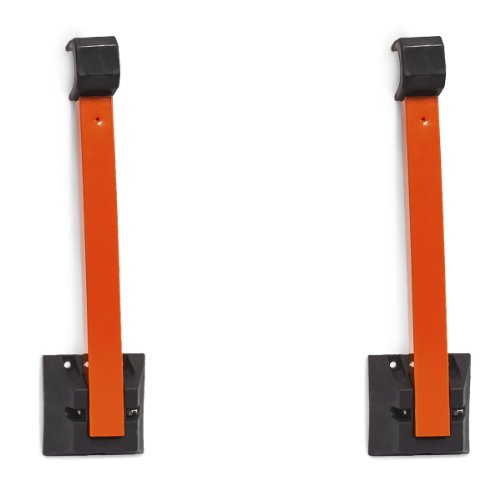 Relaxdays Fahrradhalter Set Klappbar Wandhalterung, 10012573 - 4