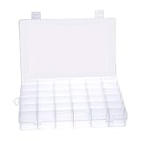 【Breiter Anwendungen】- 36 Gitter sind ideal für die Aufbewahrung von kleinen Waren, wie Ohrringe, Ringe, Perlen, einige kleine Make-up-Tools oder Pillen, kleine Drogen, elektronische Bauteile, Ersatzteile, Hardware, Kleidung Zubehör und Angeln Köder so weiter.