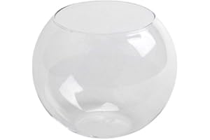 Aquael Rotondo Glass Ball Diameter Aquarium Fish Red Composition Floreale Cerimonia