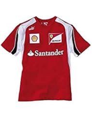 Camiseta niño Ferrari Escudería F1 2012 rojo talla 12