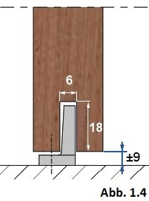 MINISPORT MA 40-190+ Schiebetürbeschlag Schiebetür Türbreite: 91-120cm, Laufrohr: 190cm, Tragkraft: 40kg … Komplett-Set für Schiebetüren, Innentüren und Wandschränke - 5